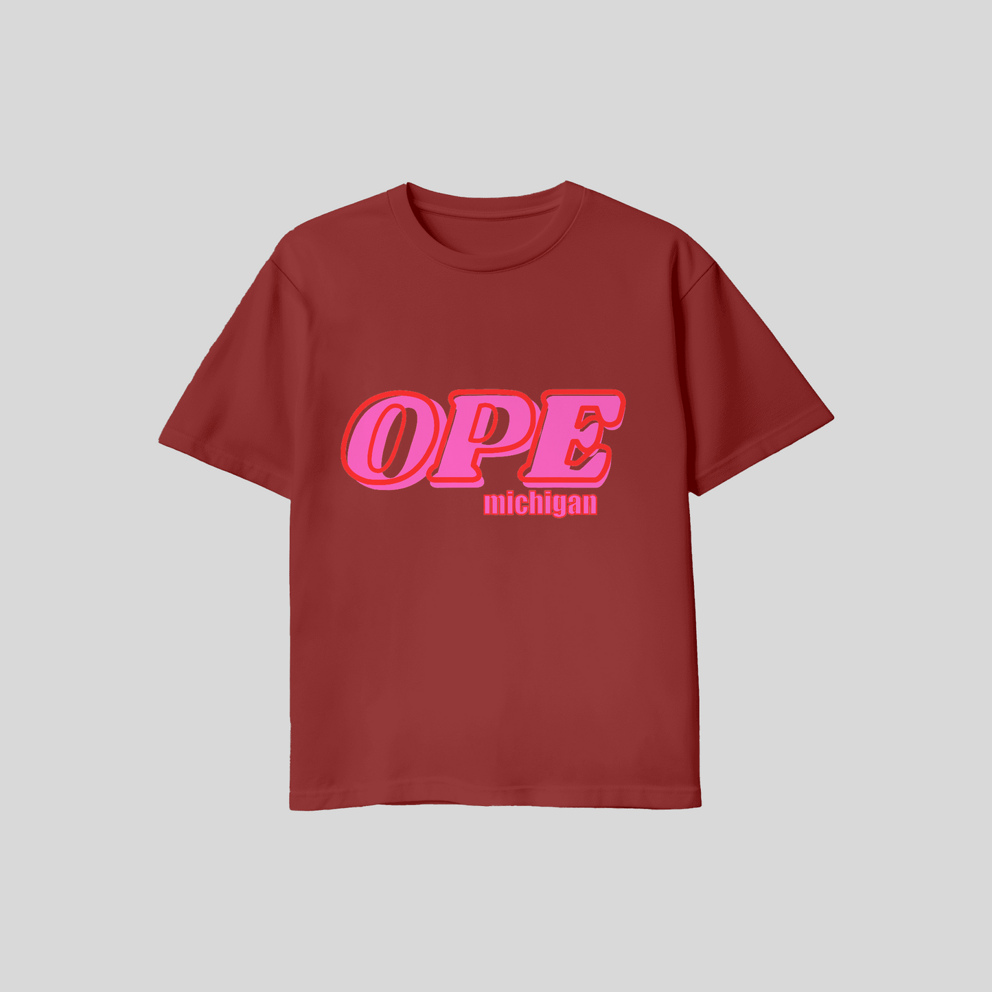 "OPE" in Pink