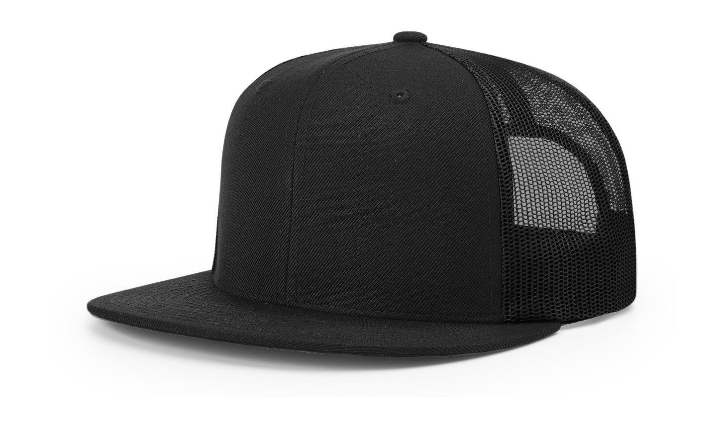 Richardson Hat with Custom Leatherette Patch