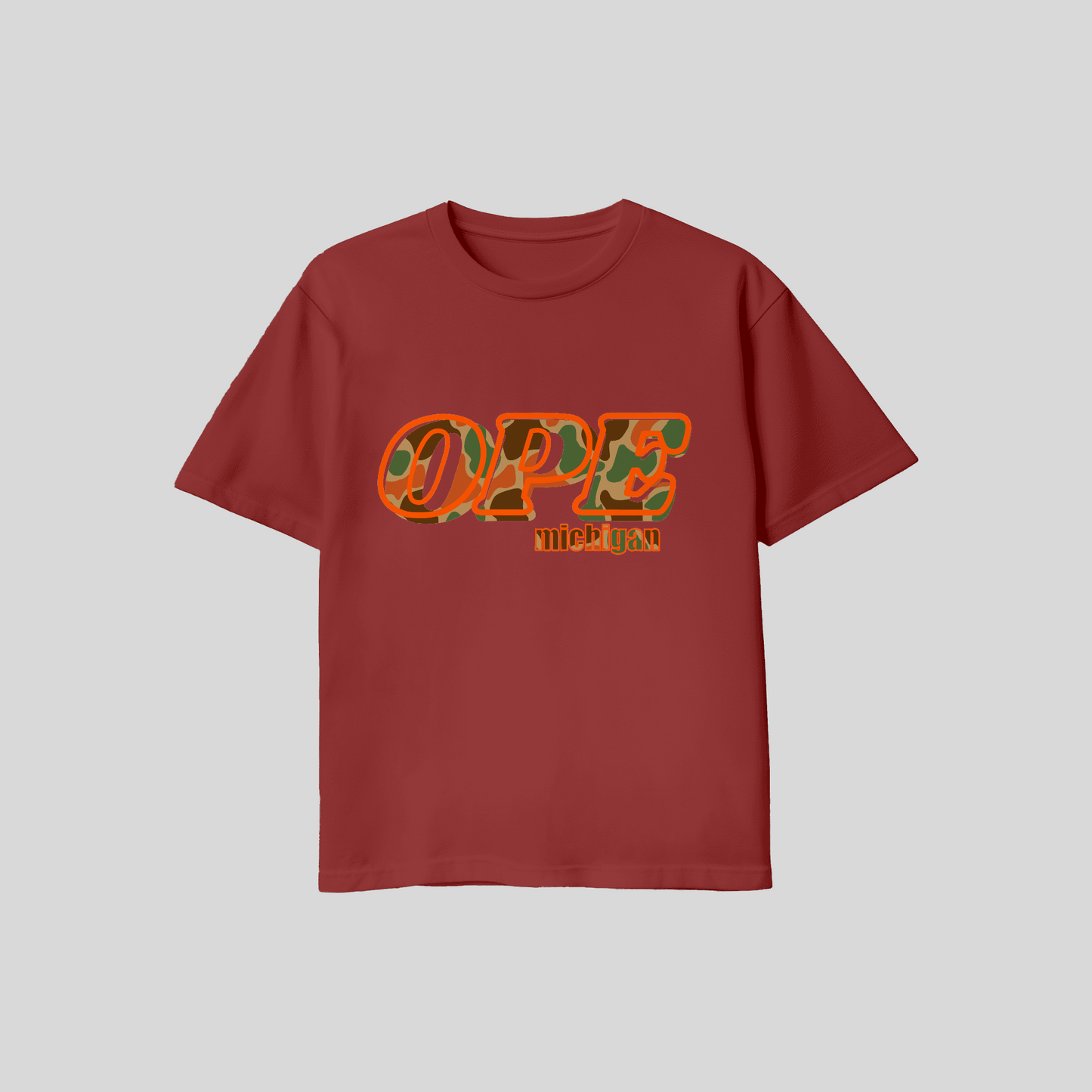 "OPE" in Orange Camo