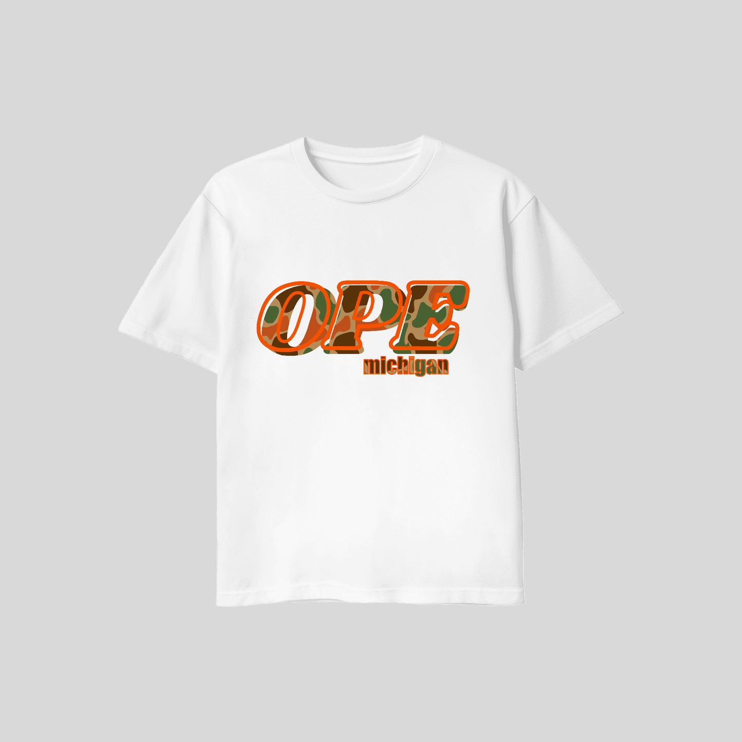 "OPE" in Orange Camo