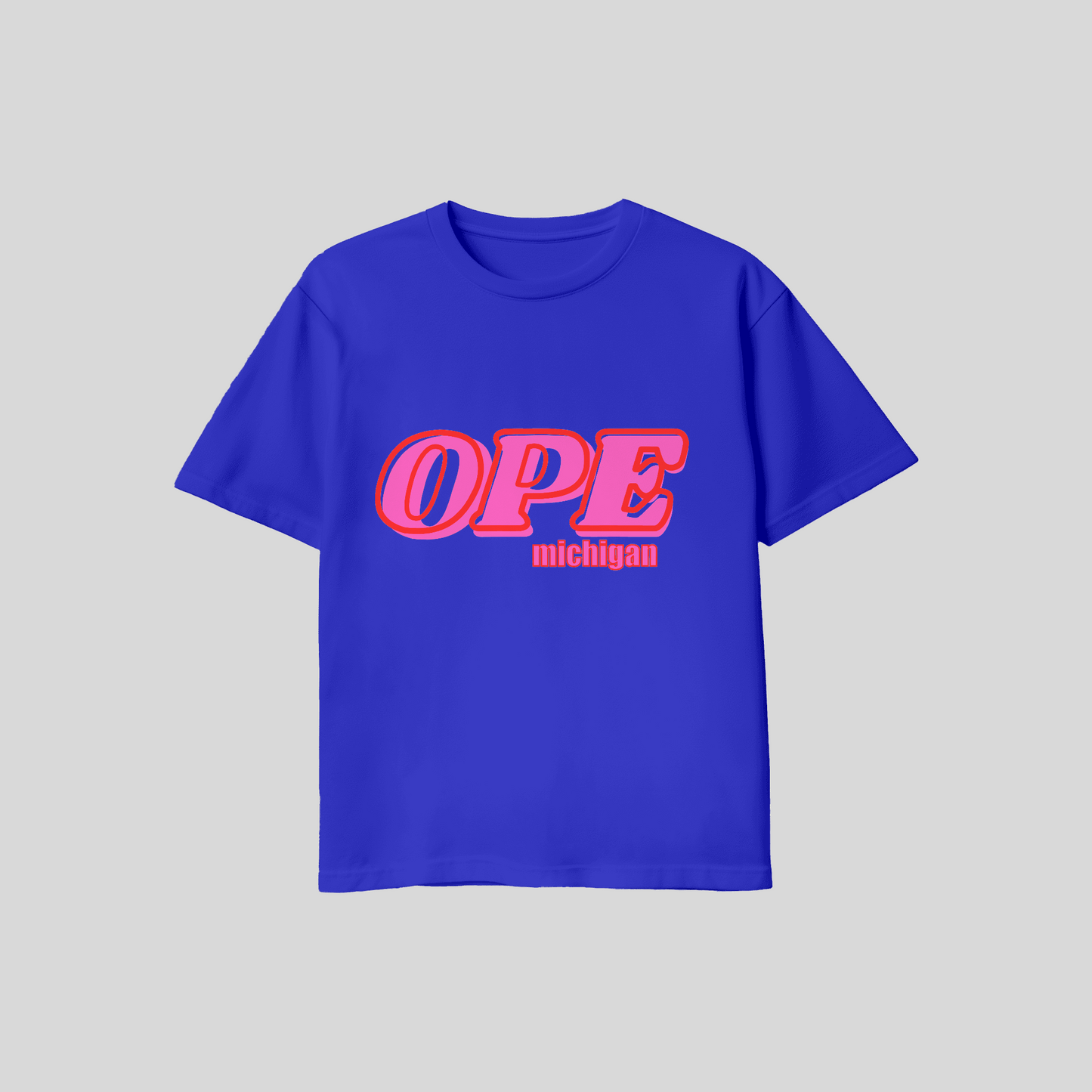 "OPE" in Pink