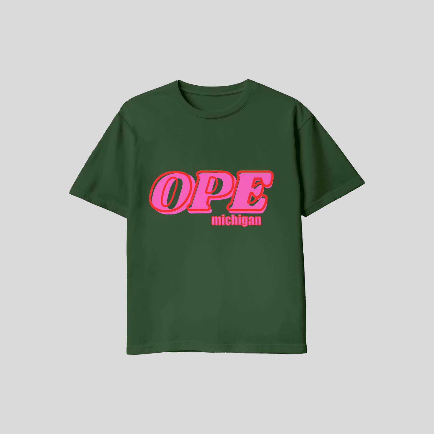 "OPE" in Pink